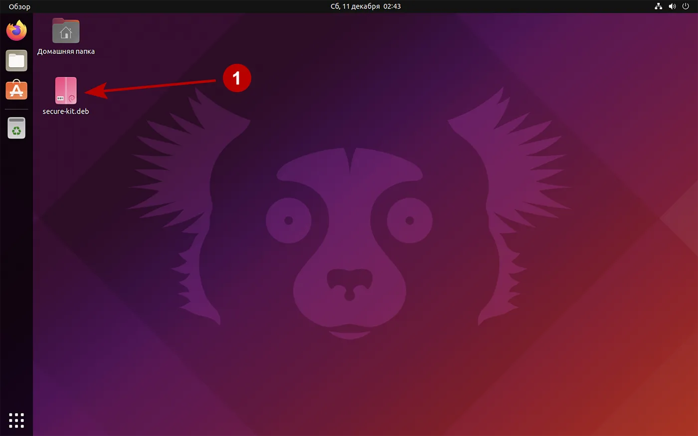Скачайте на рабочий стол Secure Kit для Ubuntu