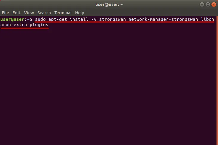 Установка IKEv2 на Ubuntu 17
