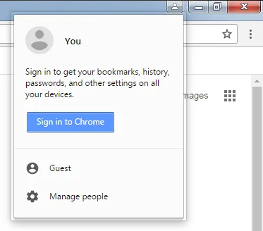 Authorization in Google Chrome