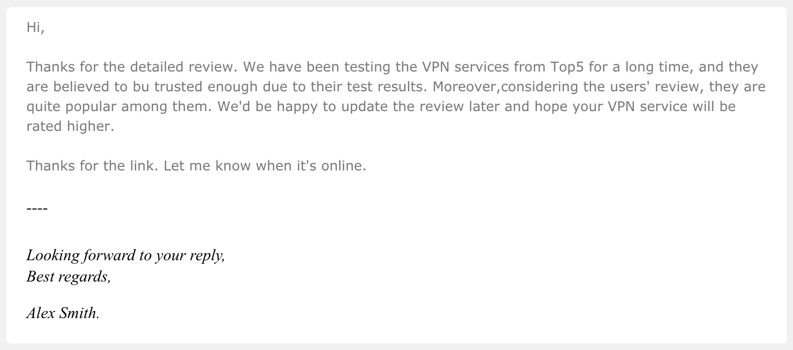 The best VPN from TheSafety.US