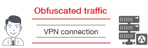 Obfuscate VPN traffic