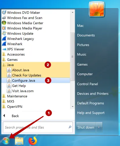 Java on Windows