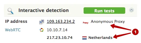 WebRTC определяет реальный IP адрес при использовании сети Tor