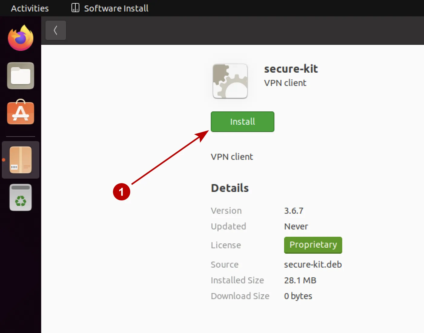 Install Secure Kit on Ubuntu