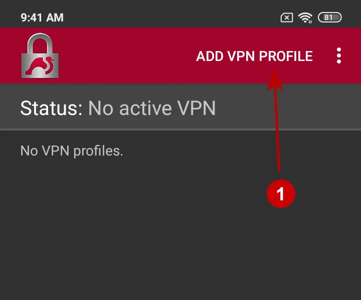 Add new IKEv2 VPN profile in strongSwan on Android 10