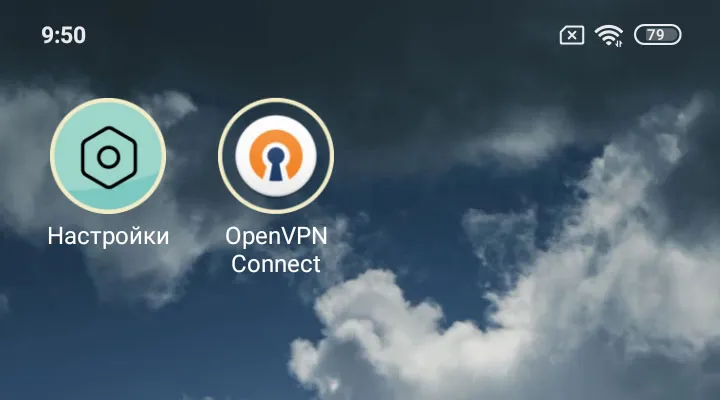 Запуск приложения OpenVPN Connect на Android 10