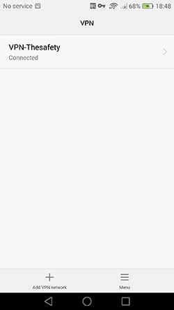 Successfully connected to PPTP VPN on Android 6 Marshmallow