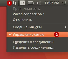Отключите сеть в Ubuntu для устранения DNS leak