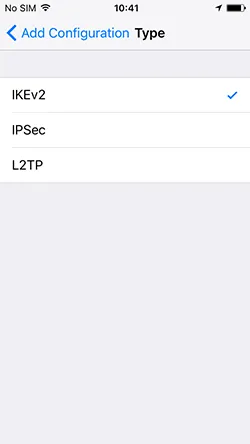 PPTP VPN is not supported in iOS 10