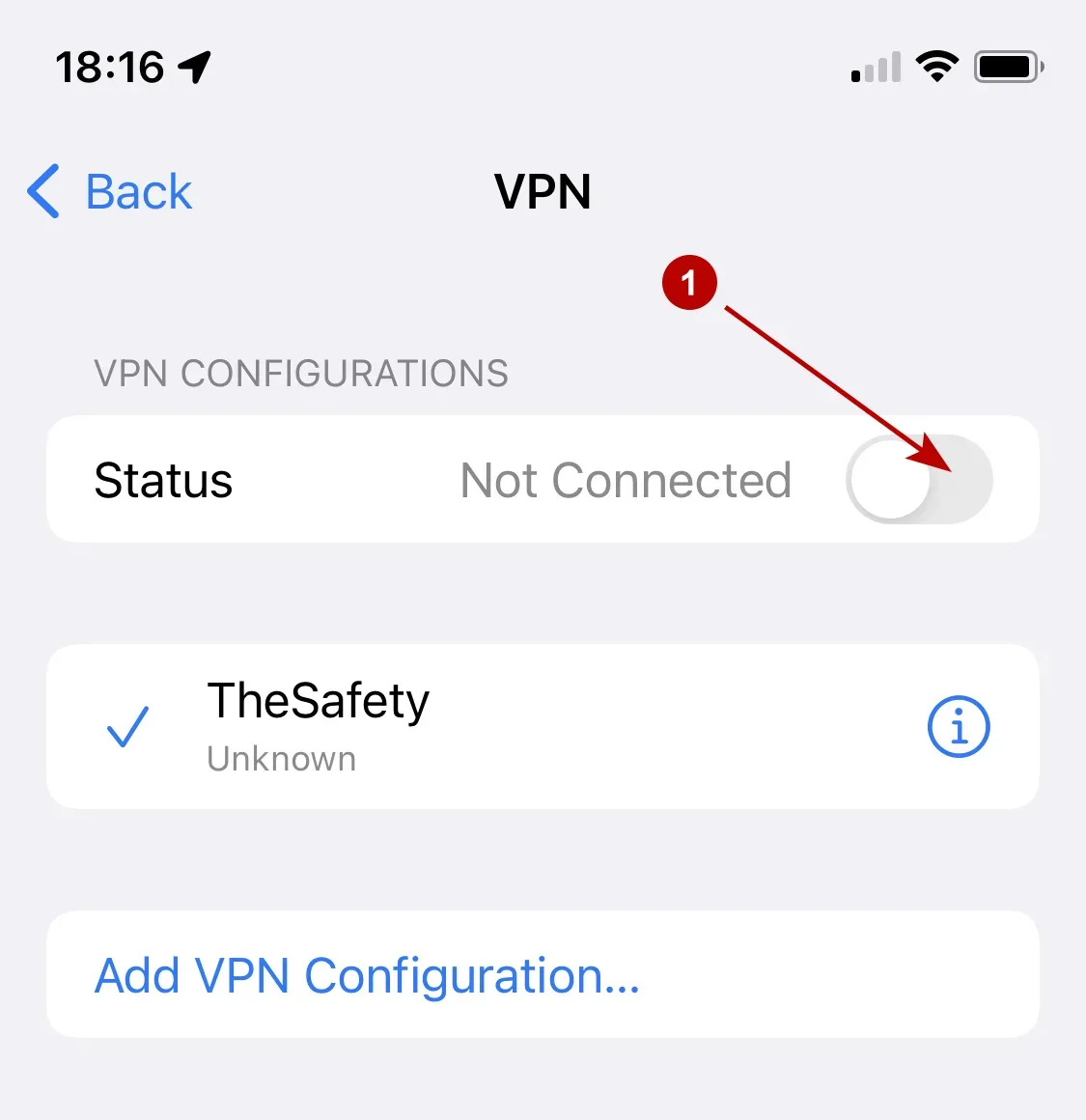 How to set up IKEv2 VPN connection on iOS 15