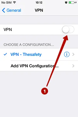 Connection to PPTP VPN on iPhone in iOS 9