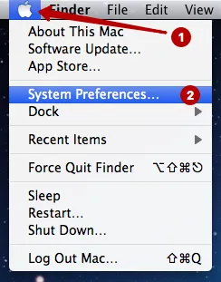 System preferences on macOS