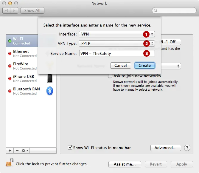 pptp remote desktop connection mac