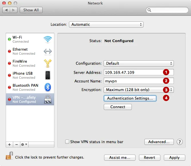 mac os pptp vpn client free