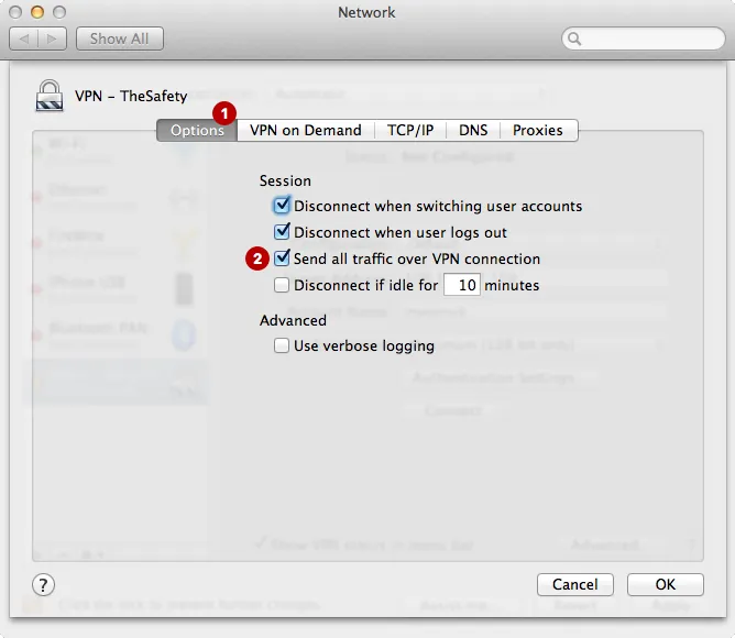 Esquema Para Vpn En Mac Througth Pptp