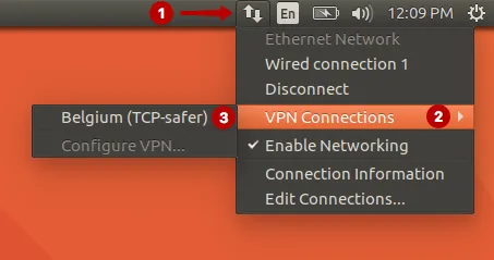 Connect to OpenVPN on Ubuntu