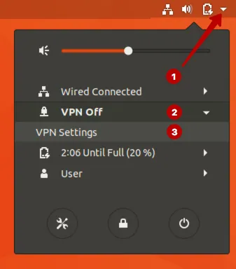 Settings for IKEv2 VPN on Ubuntu 17
