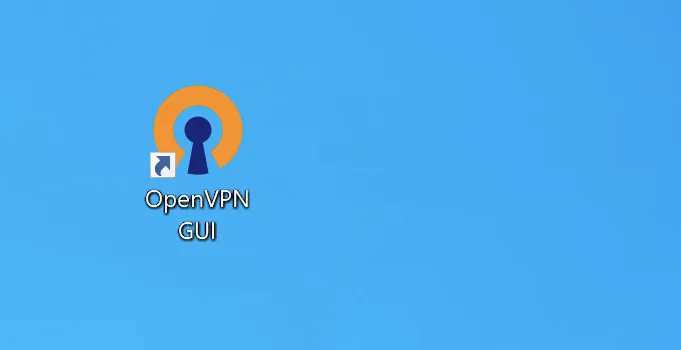 Run OpenVPN app on Windows 10