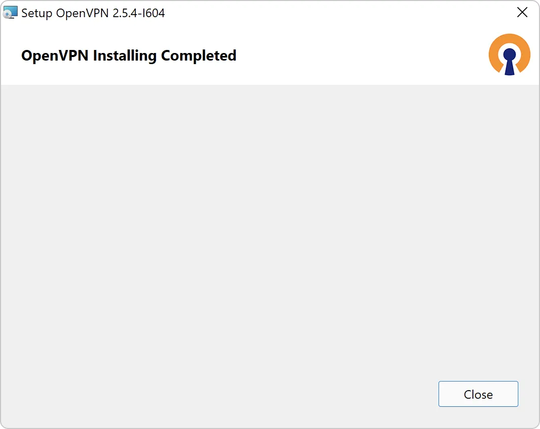 Установка OpenVPN в Windows 11