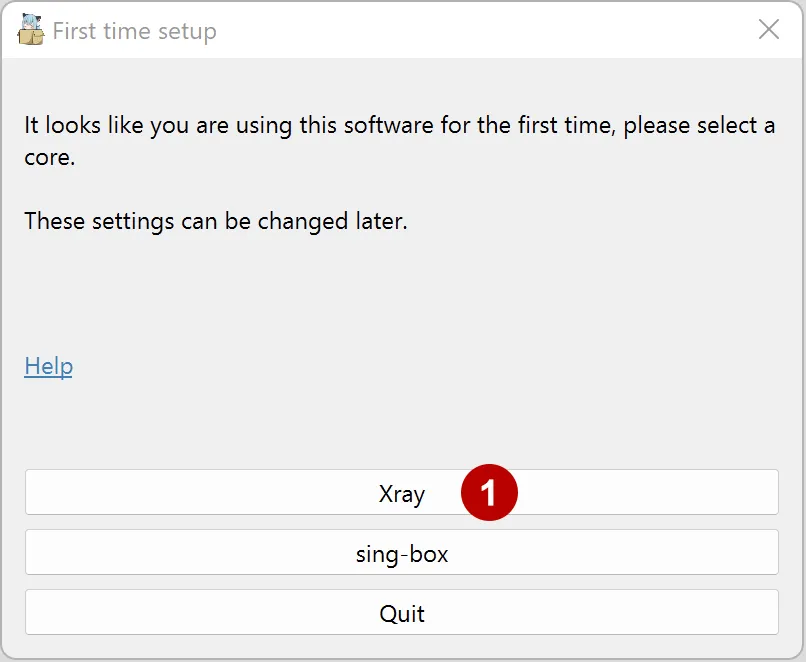 Использовать ядро xray в Nekoray на Windows 11