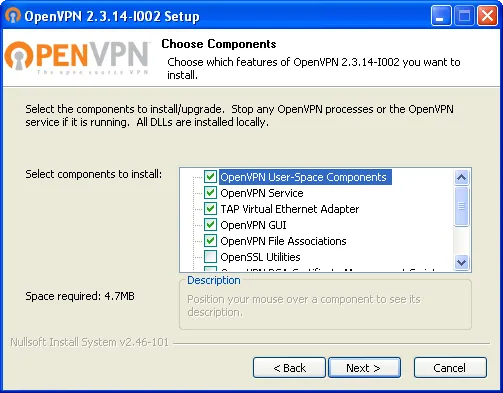 Как удалить конфигурацию openvpn windows