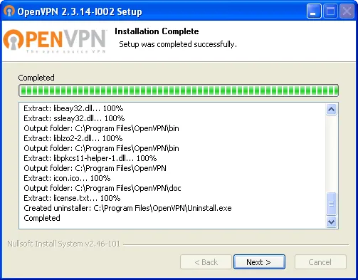 Несколько openvpn серверов на windows