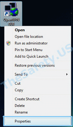 OpenVPN properties