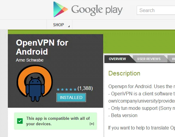 openvpn apk